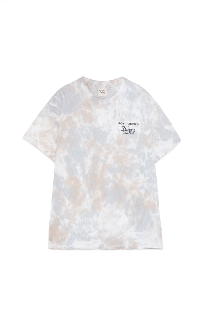 T-SHIRT JERSEY TIE DYE ROY ROGER'S X DAVE'S