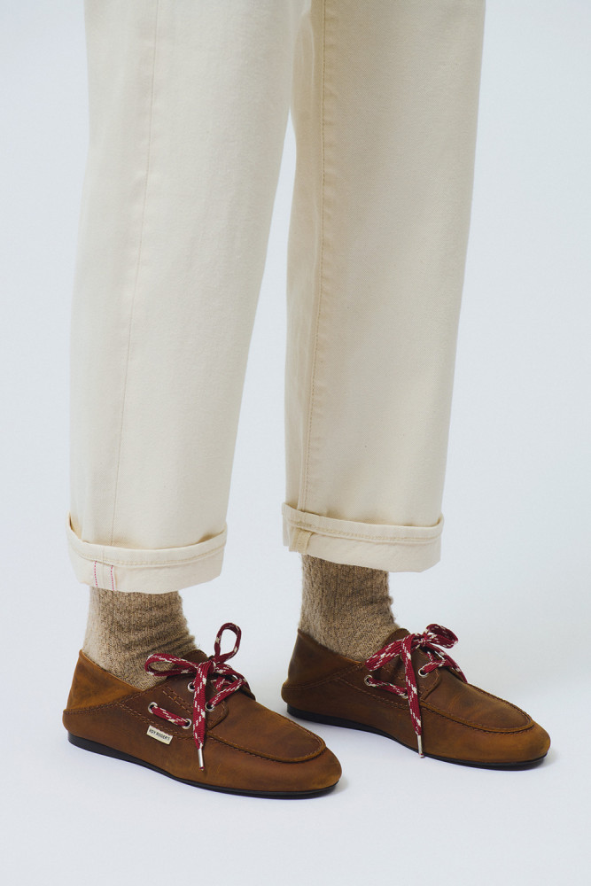 MOCASSINO SABOT IN PELLE