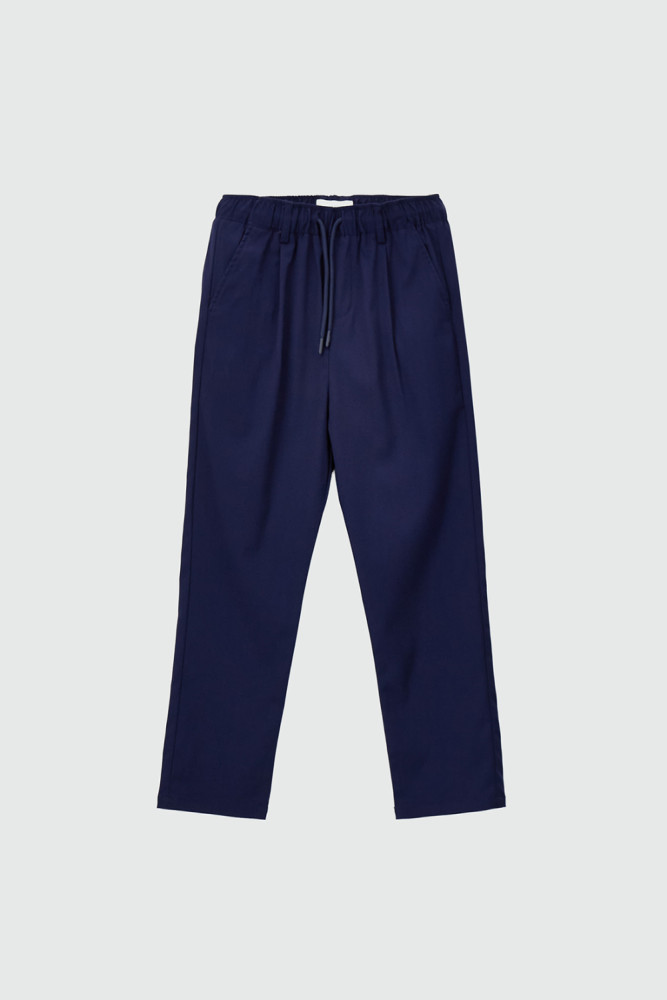 WOVEN FABRIC TROUSERS