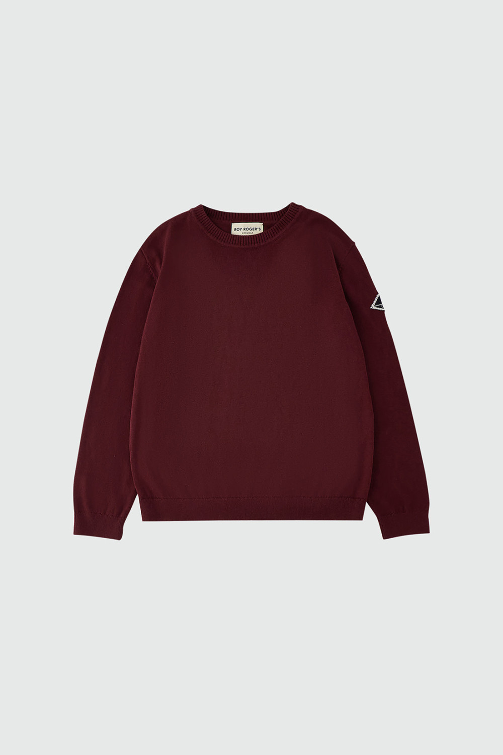 ROY ROGERS: COTTON CREW NECK SWEATER