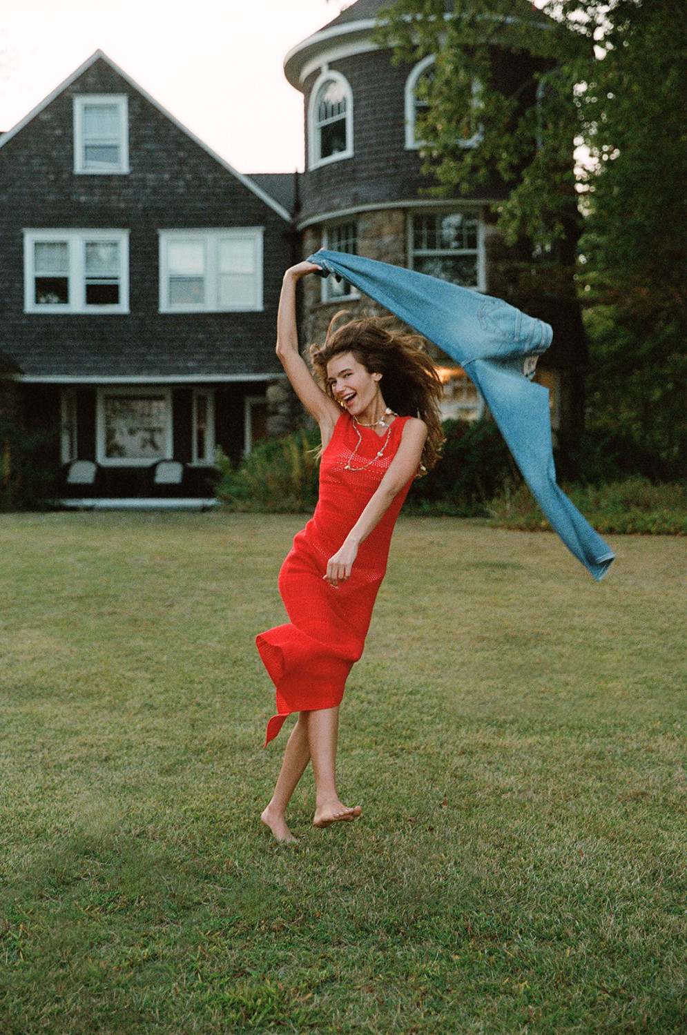 ROY ROGERS: LONG DRESS IN ORGANIC COTTON