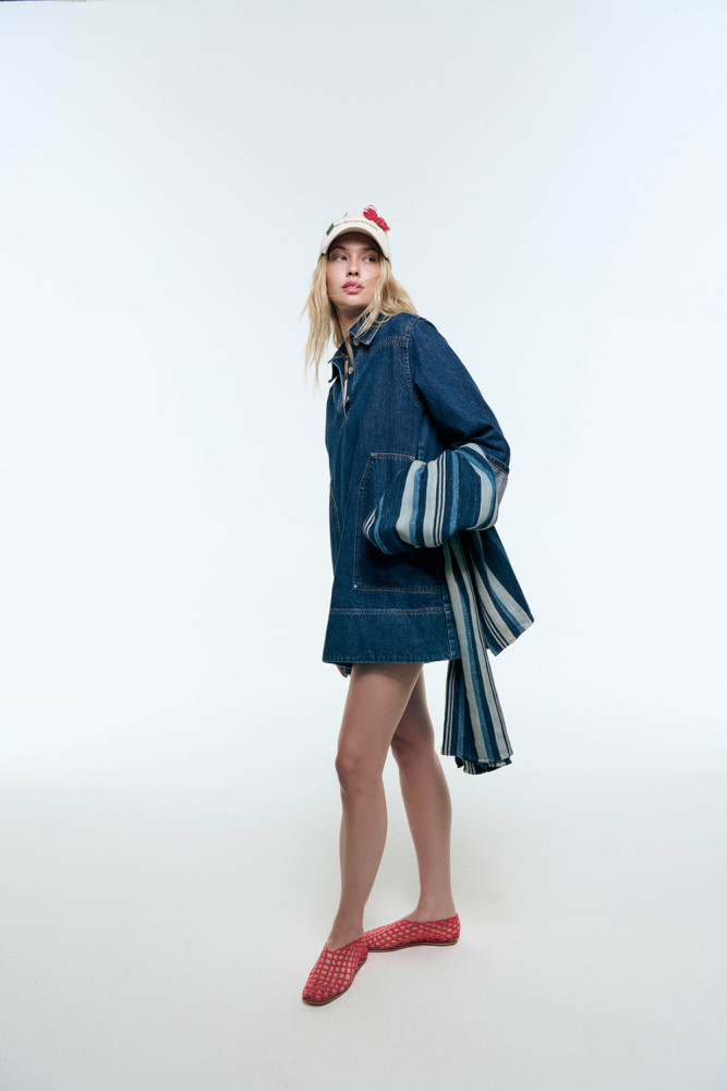 ABITO WORK CLUB IN DENIM 