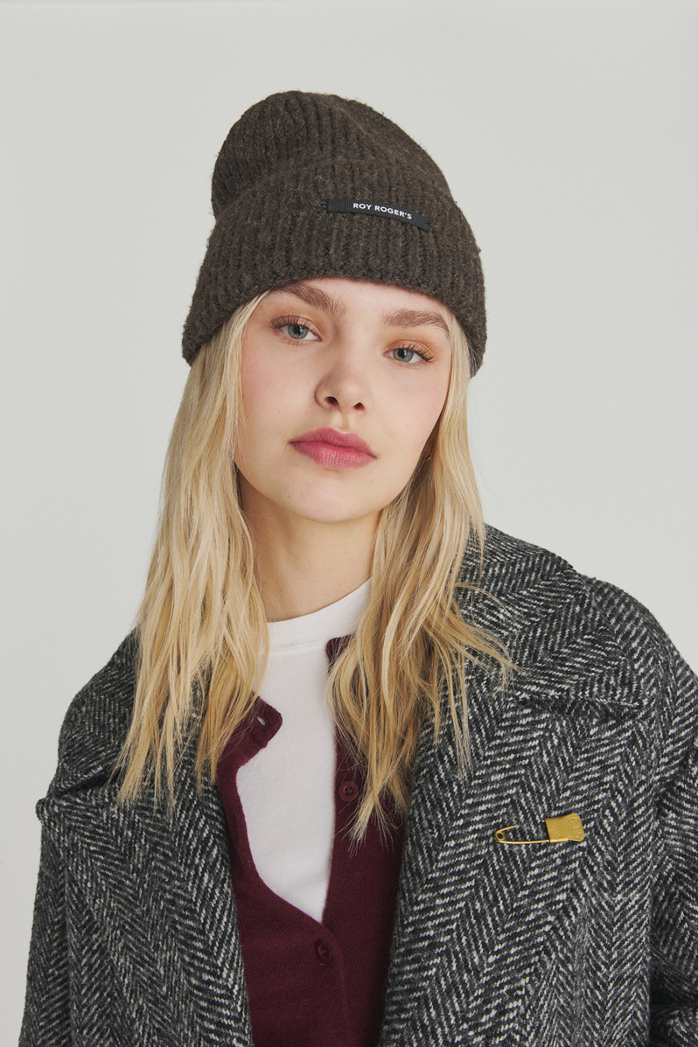 ROY ROGERS: BEANIE IN MISTO LANA