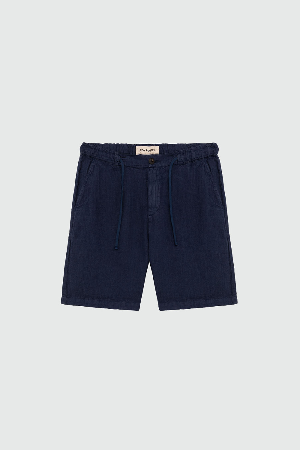 ROY ROGERS: PORTOFINO BERMUDA SHORTS IN LINEN