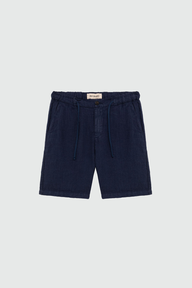 PORTOFINO BERMUDA SHORTS IN LINEN