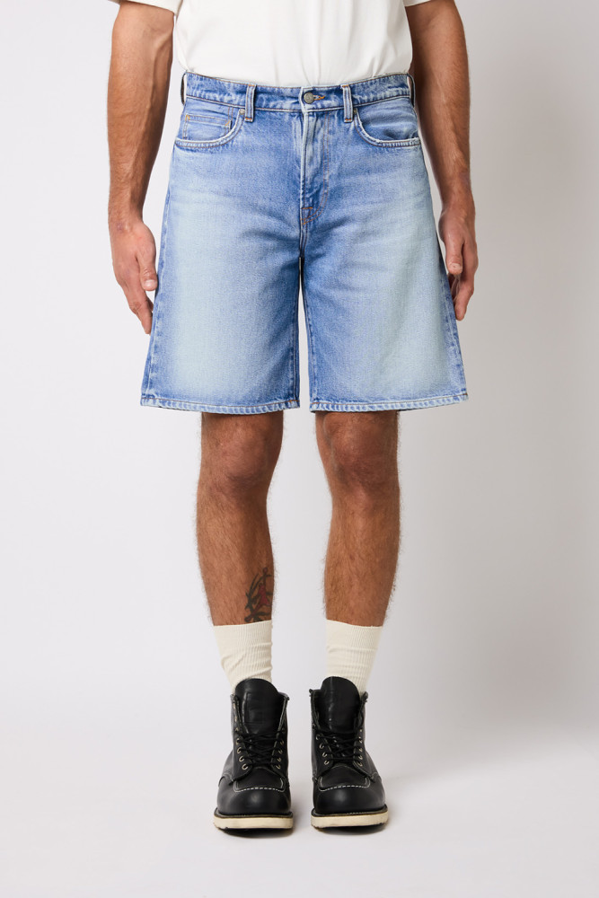 WEEK WORK BERMUDA SHORTS IN LONG ISLAND DENIM