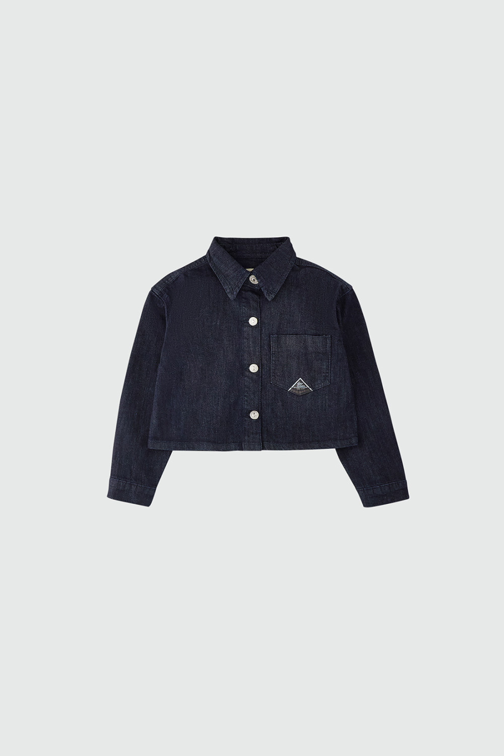 ROY ROGERS: CROPPED DENIM SHIRT