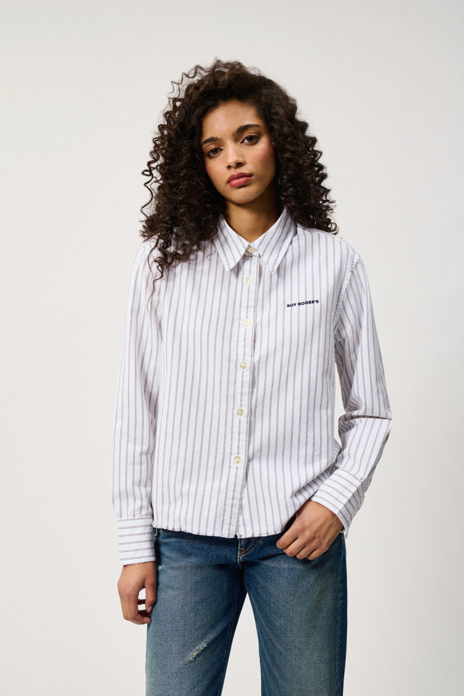 CAMICIA ELLY OXFORD A RIGHE