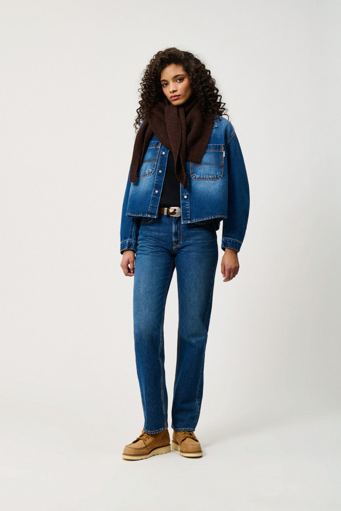 CAMICIA FATIGUE IN DENIM