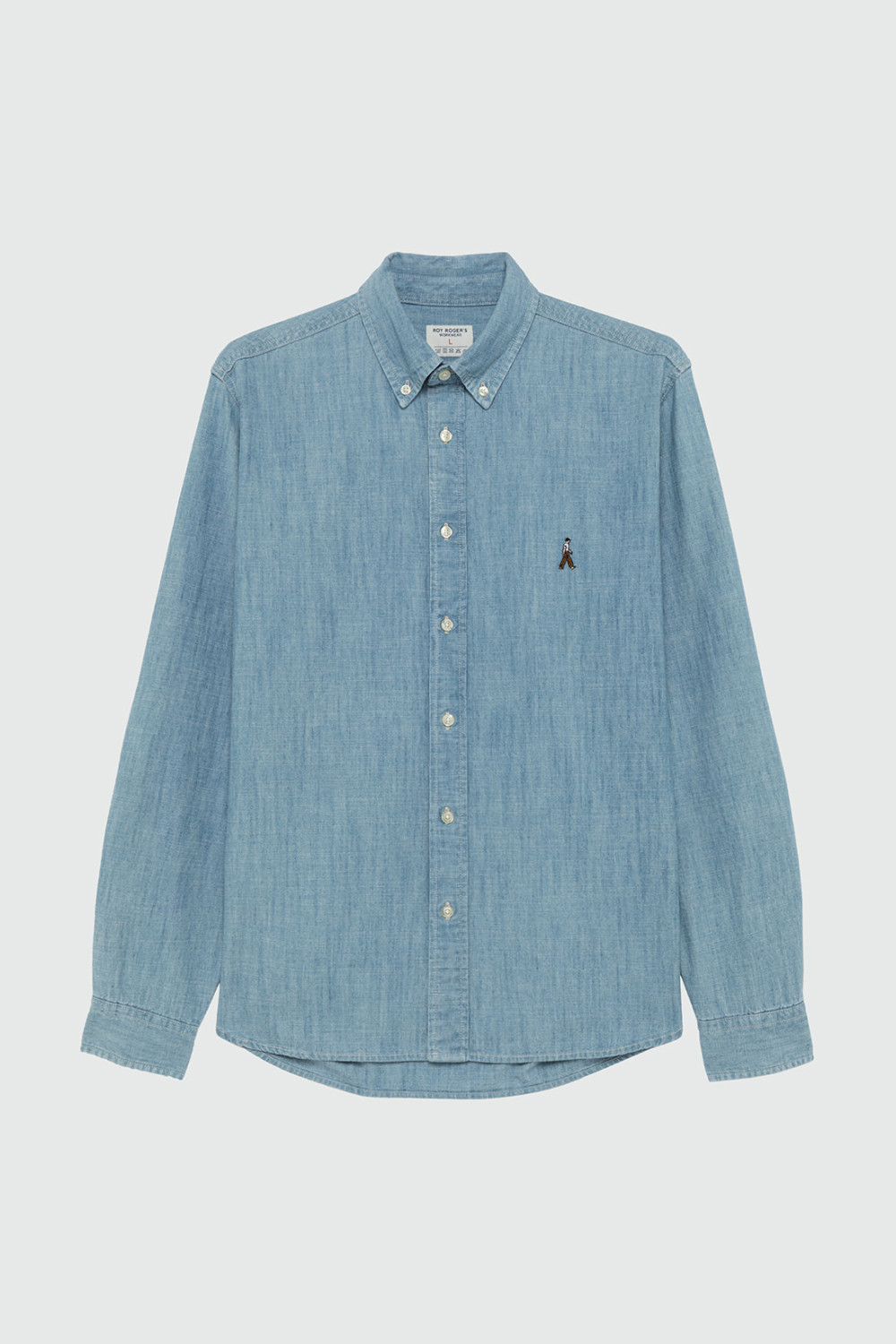 ROY ROGERS: CAMICIA JOHN IN CHAMBRAY