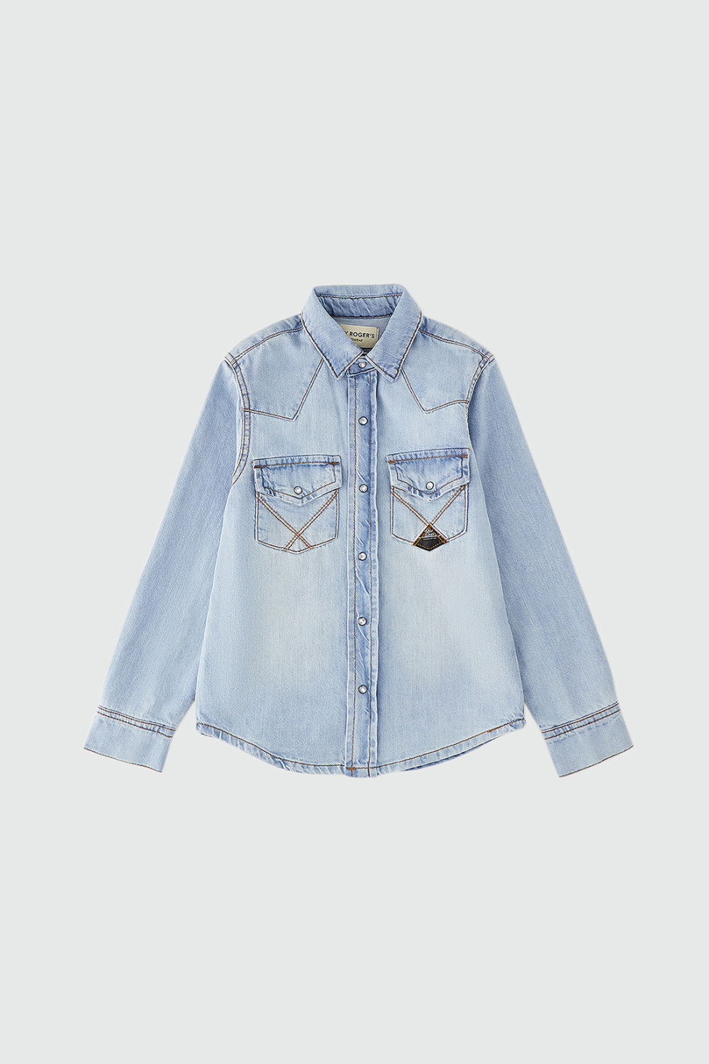 ROY ROGERS: LA JOLLA SHIRT IN DENIM