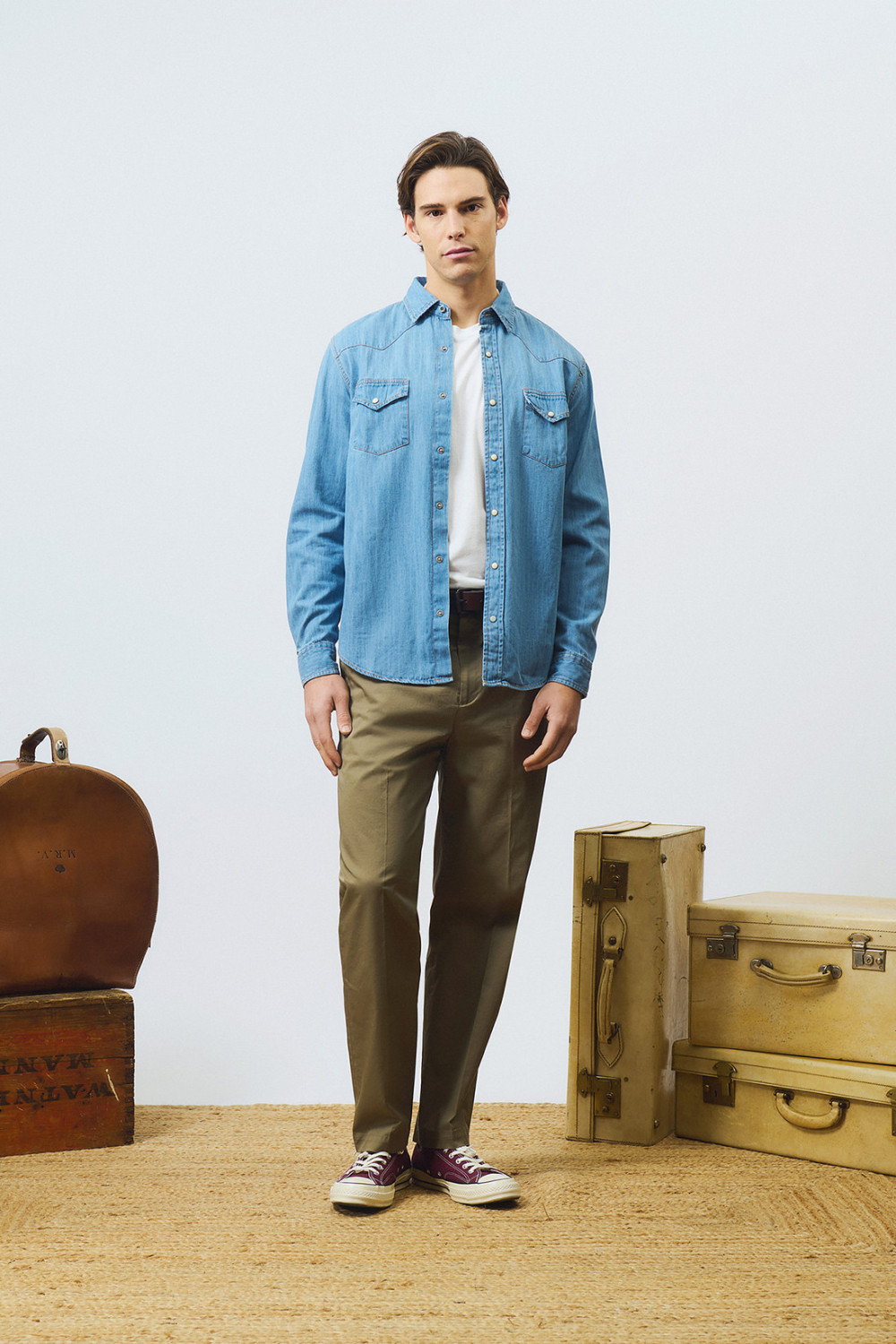 ROY ROGERS: CAMICIA MARTIN SKY STONE