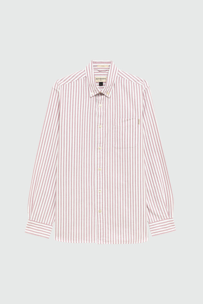 CAMICIA OXFORD A RIGHE