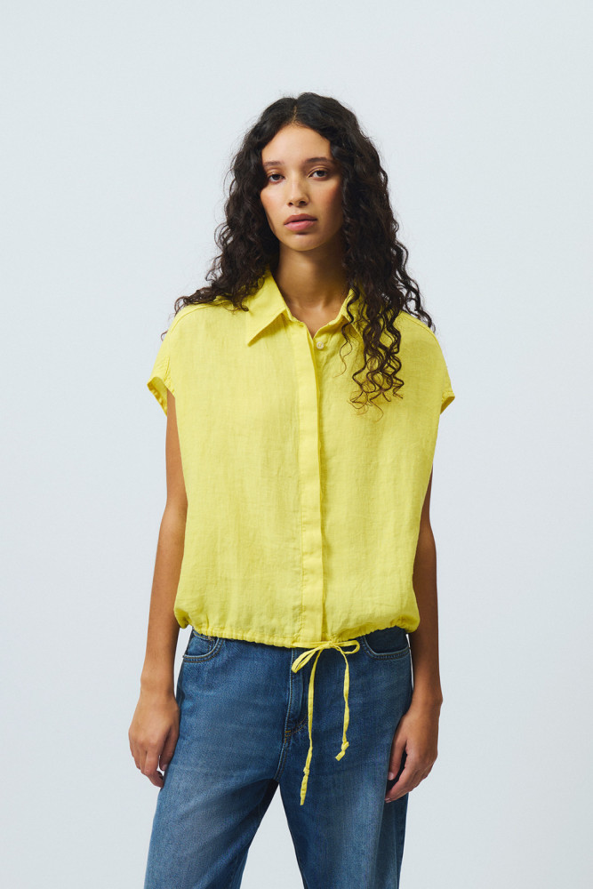 TIDE SHIRT IN LINEN 