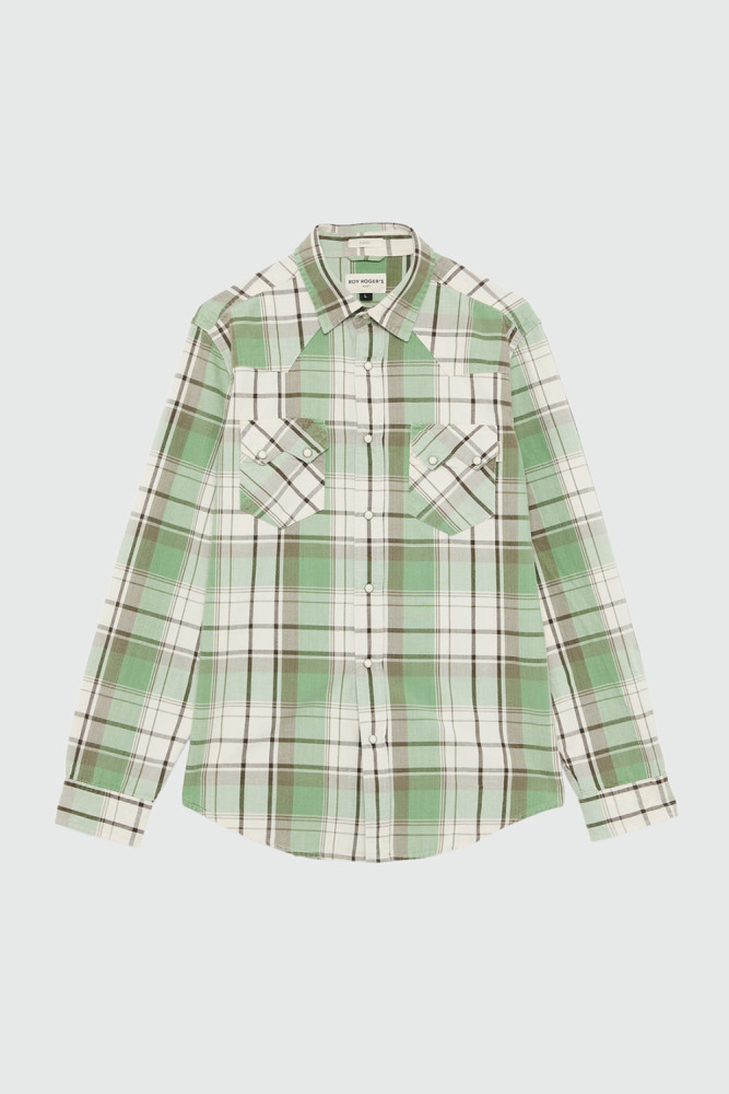CAMICIA WESTERN A QUADRI