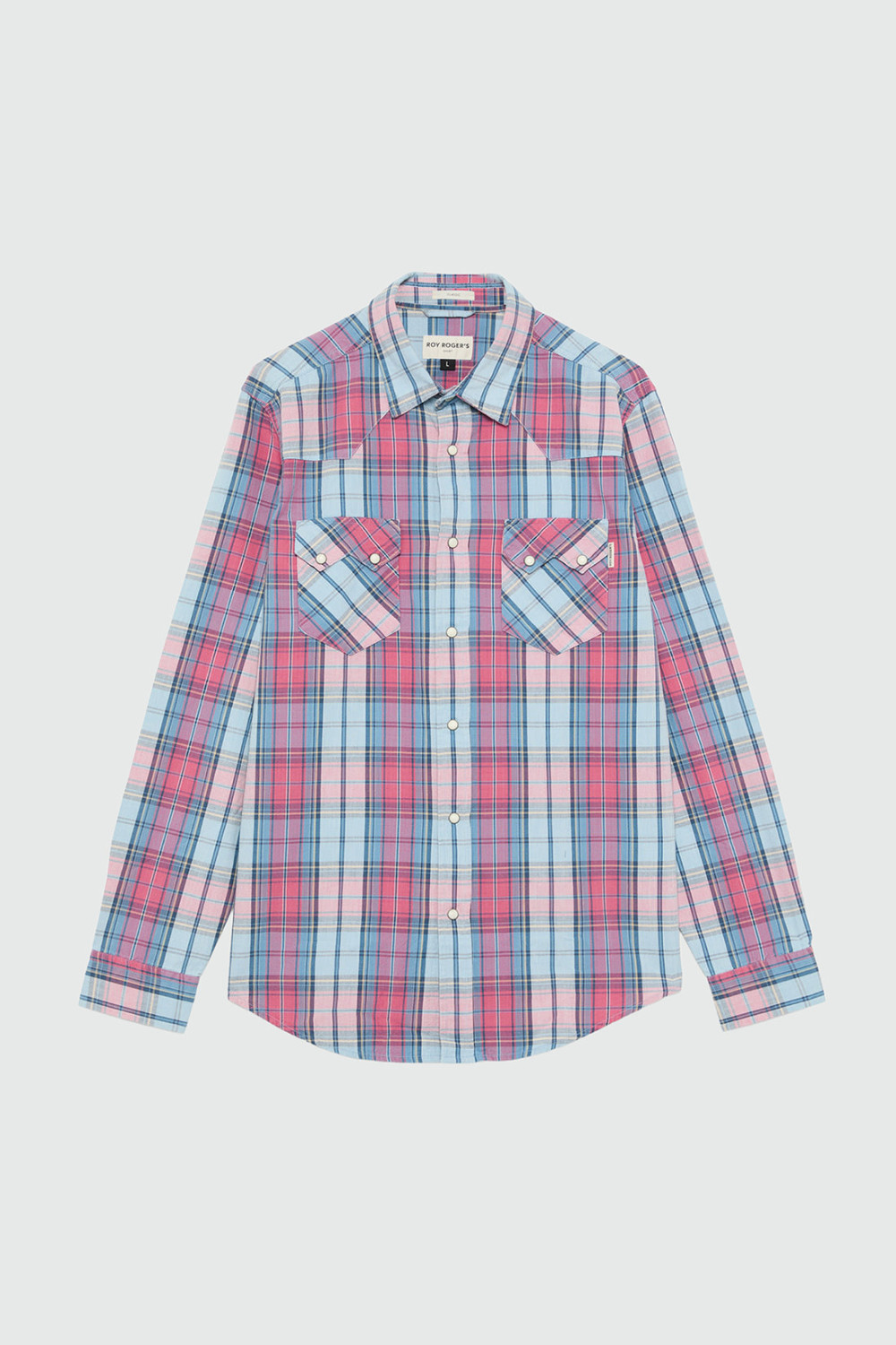 ROY ROGERS: CAMICIA WESTERN A QUADRI