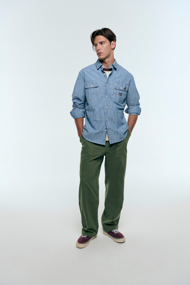 WORK SHIRT IN CHAMBRAY