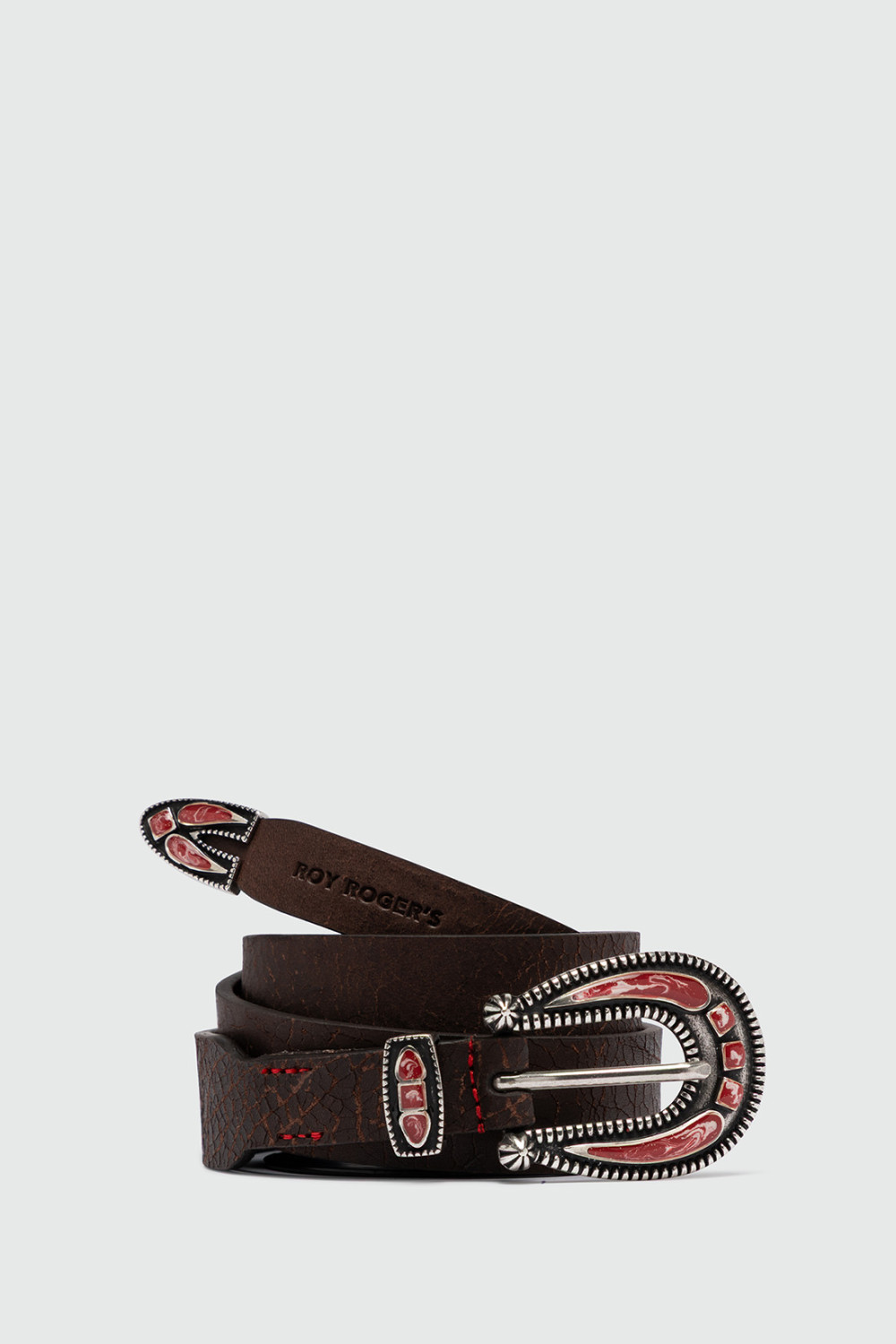 ROY ROGERS: CINTURA IN PELLE CRACK