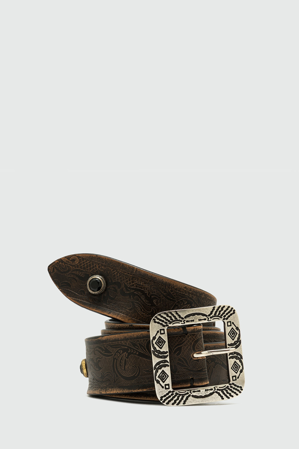 ROY ROGERS: NEW MEXICO BELT IN LEATHER 