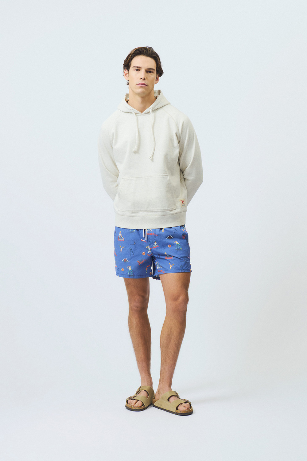 ROY ROGERS: COSTUME RIVIERA CON STAMPA