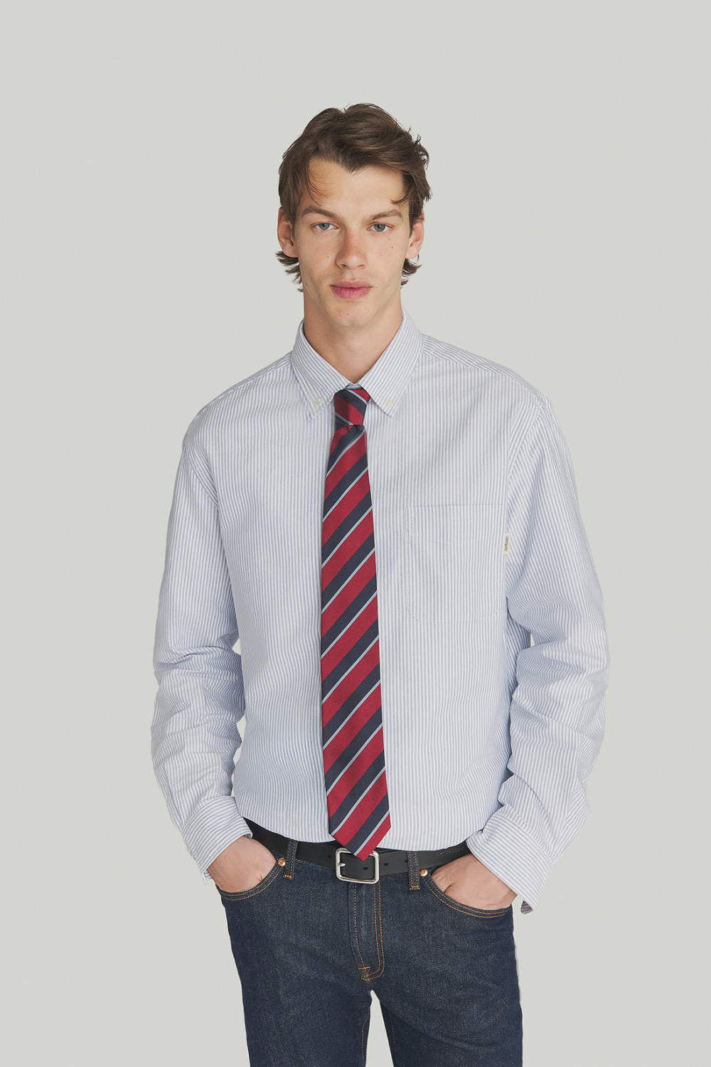 ROY ROGERS: CRAVATTA ACCADEMY A RIGHE