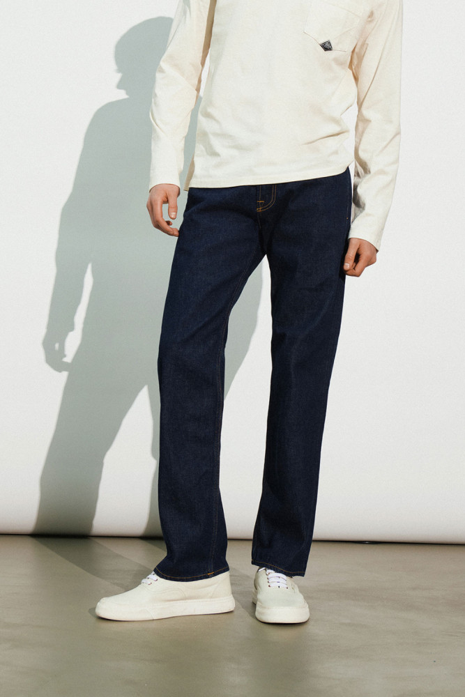 CULT WIDE SELVEDGE BAR DENIM JAPANESE RINSE