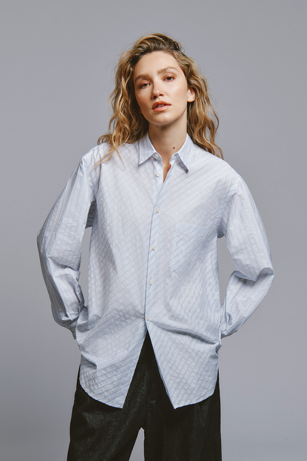 ROY ROGERS: EVA X ROY ROGER'S – STRIPED GARÇON SHIRT