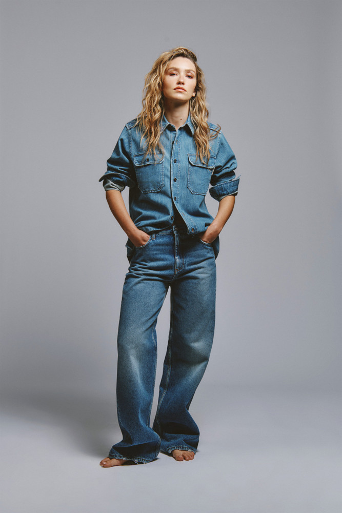 EVA X ROY ROGER'S - SUPER WIDE VINTAGE WASH