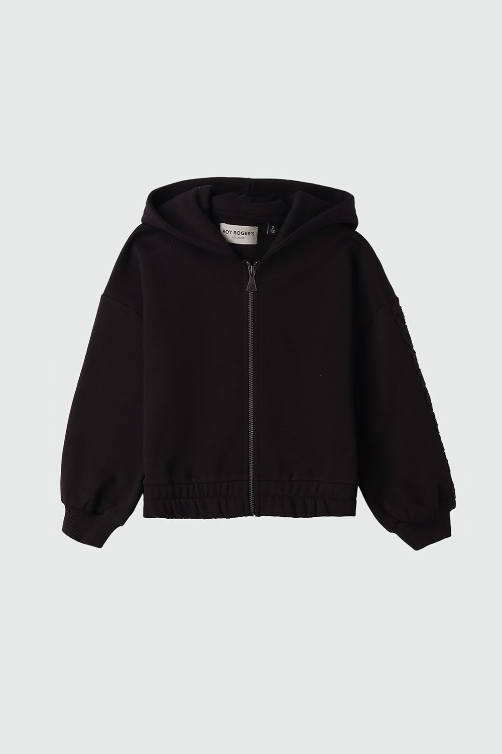 ROY ROGERS: FELPA CON CAPPUCCIO IN COTONE