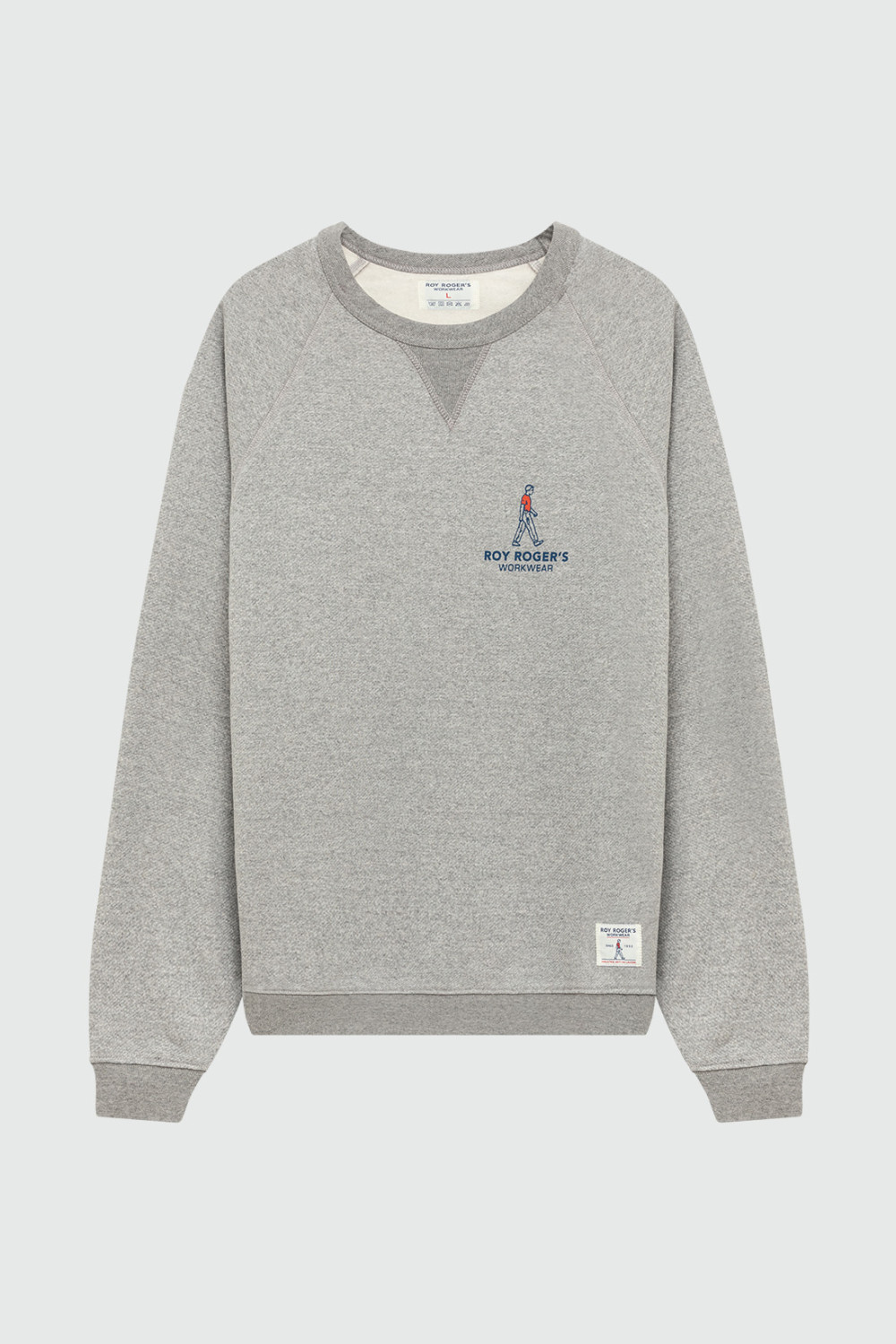 ROY ROGERS: CREW NECK SWEATSHIRT WITH LOGO
