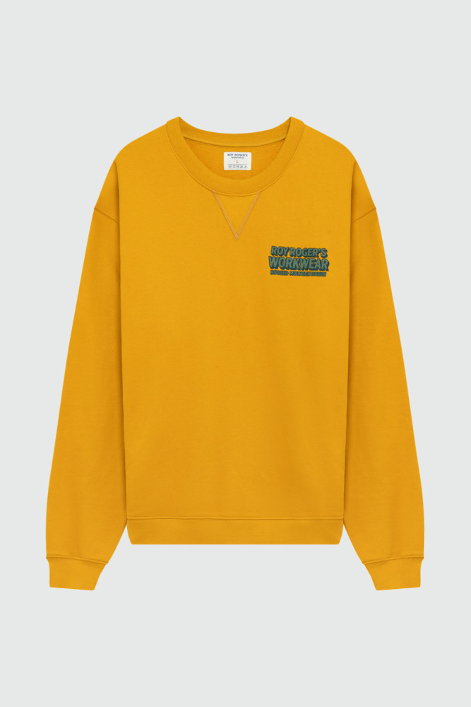 CREW NECK SWEATSHIRT WITH HARD TERRAIN PRINT
