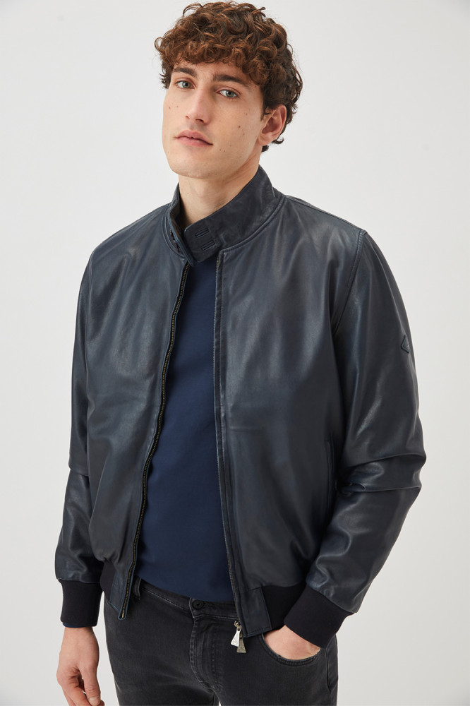BARRACUDA JACKET IN LEATHER