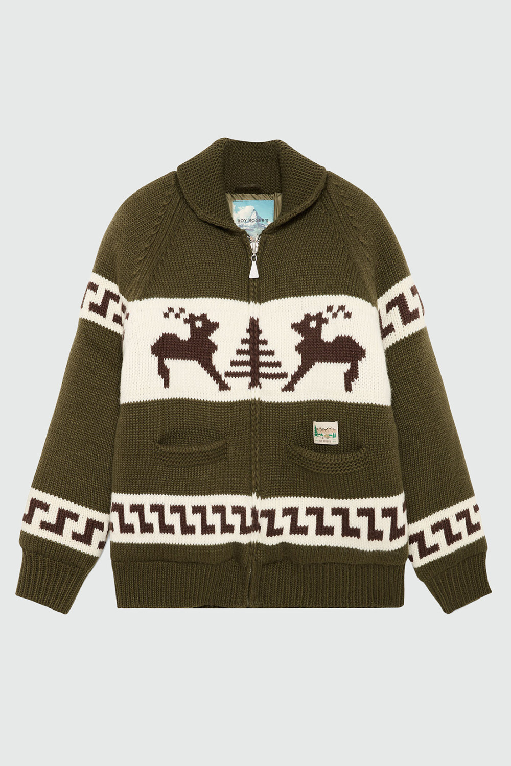 ROY ROGERS: COWICHAN JACKET IN JACQUARD