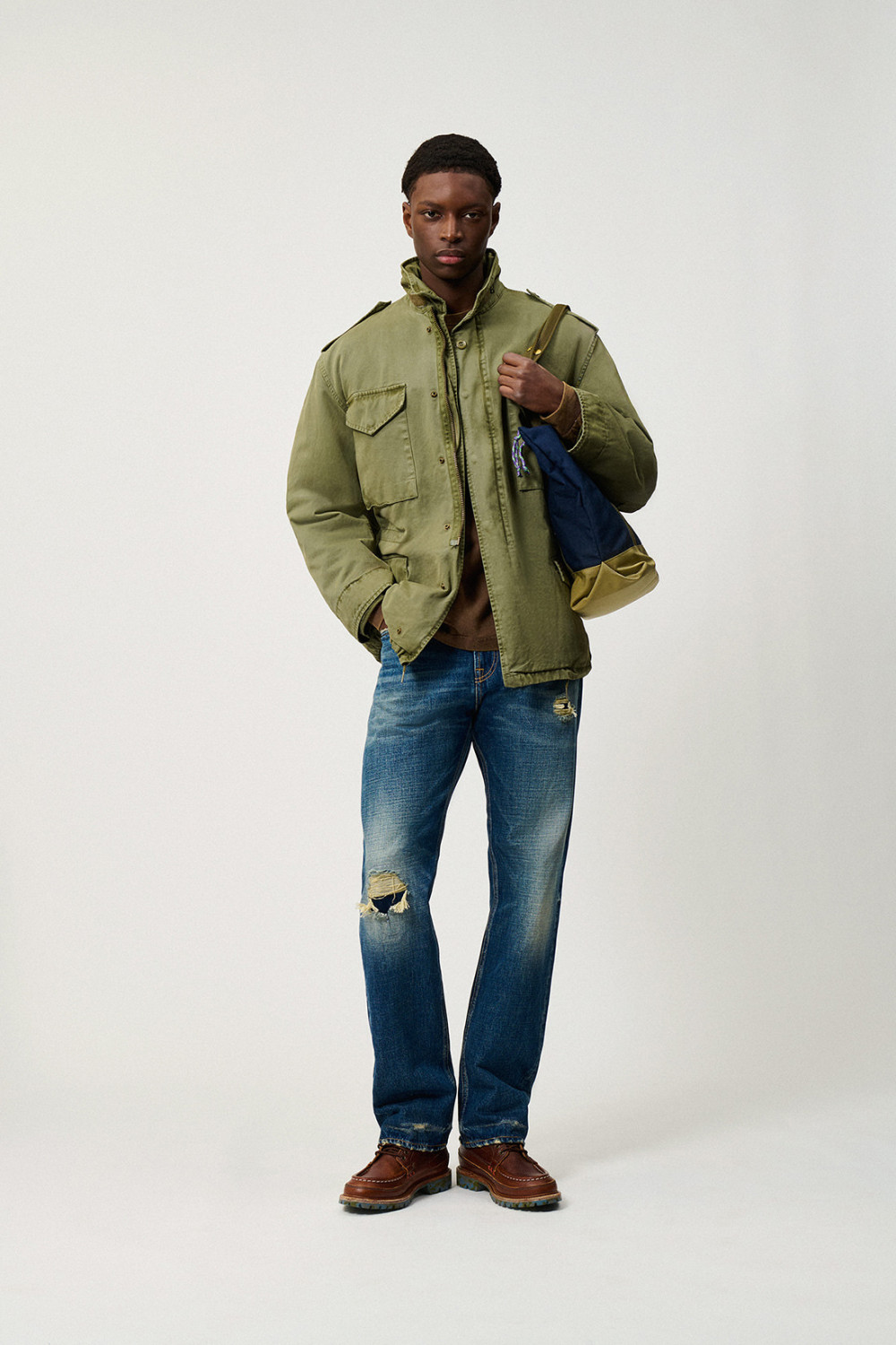 ROY ROGERS: FIELD JACKET IN GABARDINE