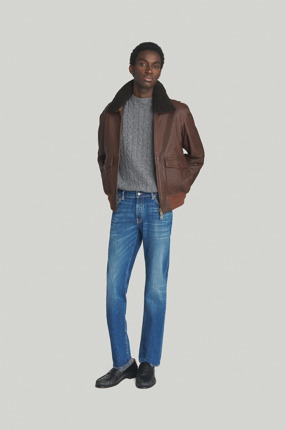 ROY ROGERS: GIACCA G1 IN PELLE