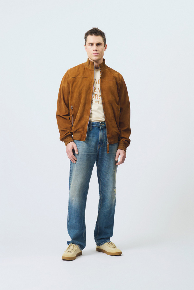 MADISON JACKET IN SUEDE