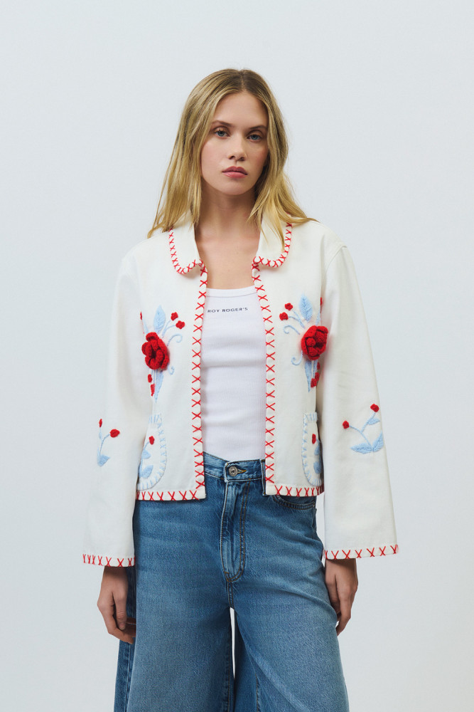 MEXICAN JACKET WITH EMBROIDERY 