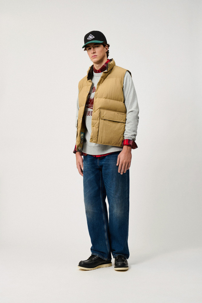 DOUBLE-FACE PADDED VEST