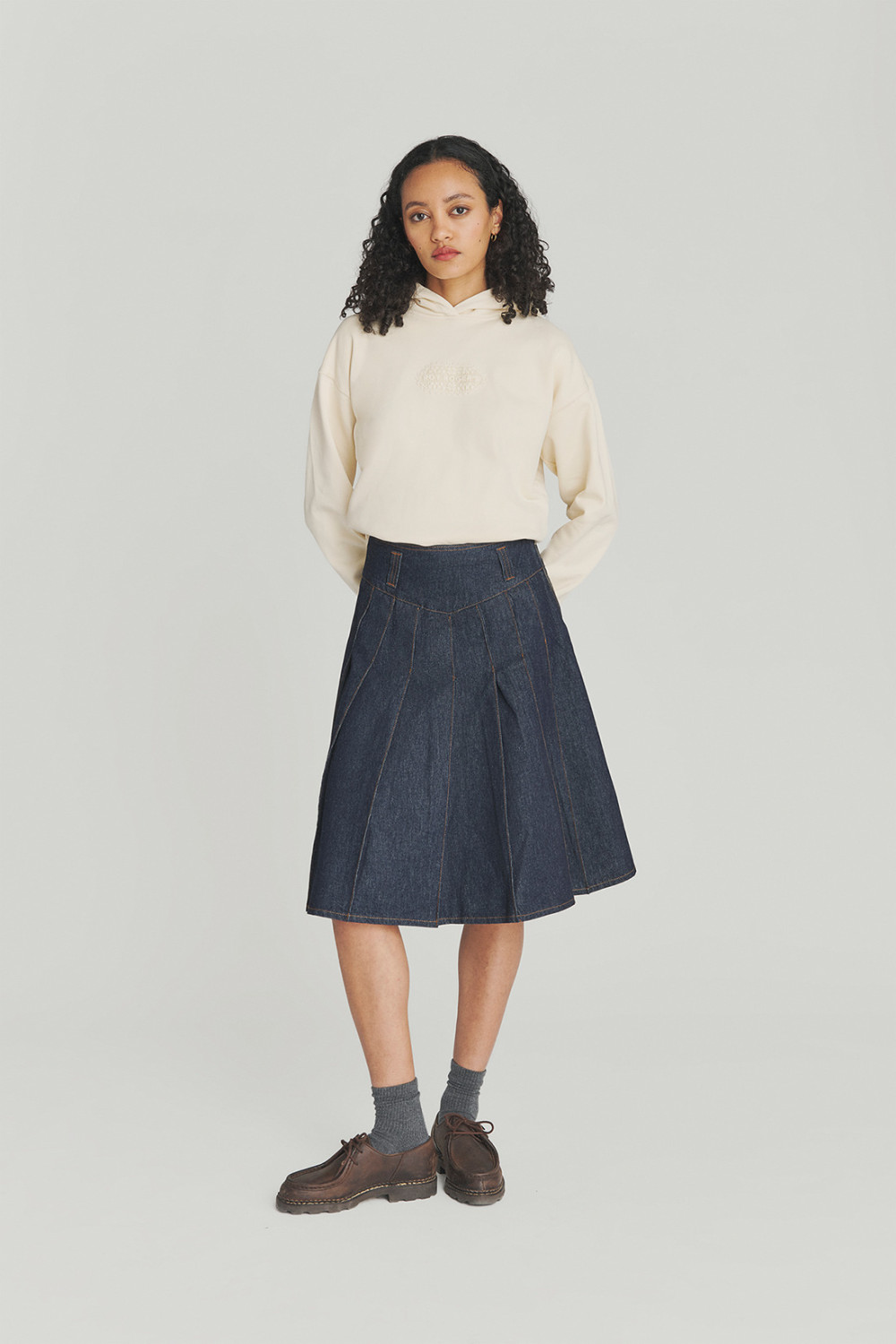 ROY ROGERS: GONNA SALLY IN DENIM RINSE