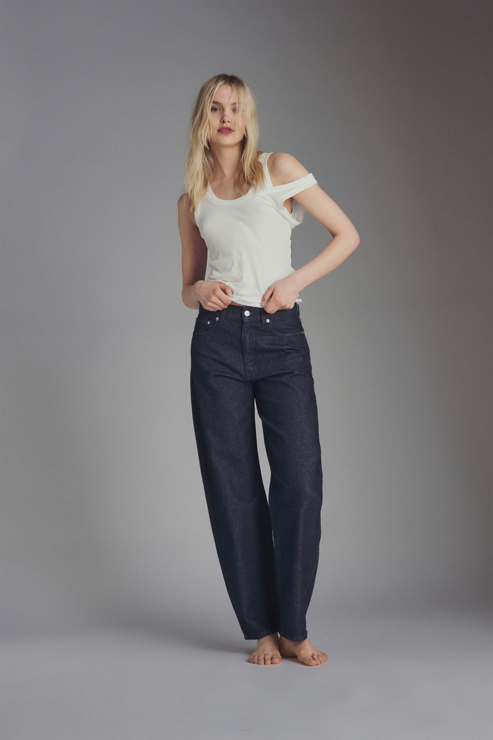 ROY ROGERS: BALLOON JEANS RINSE