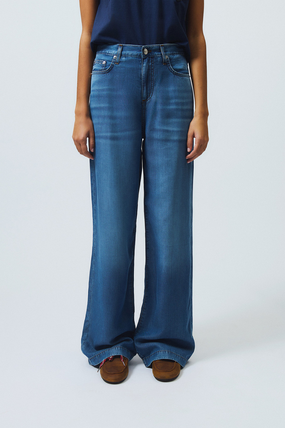 ROY ROGERS: MARTA STONE WASH JEANS