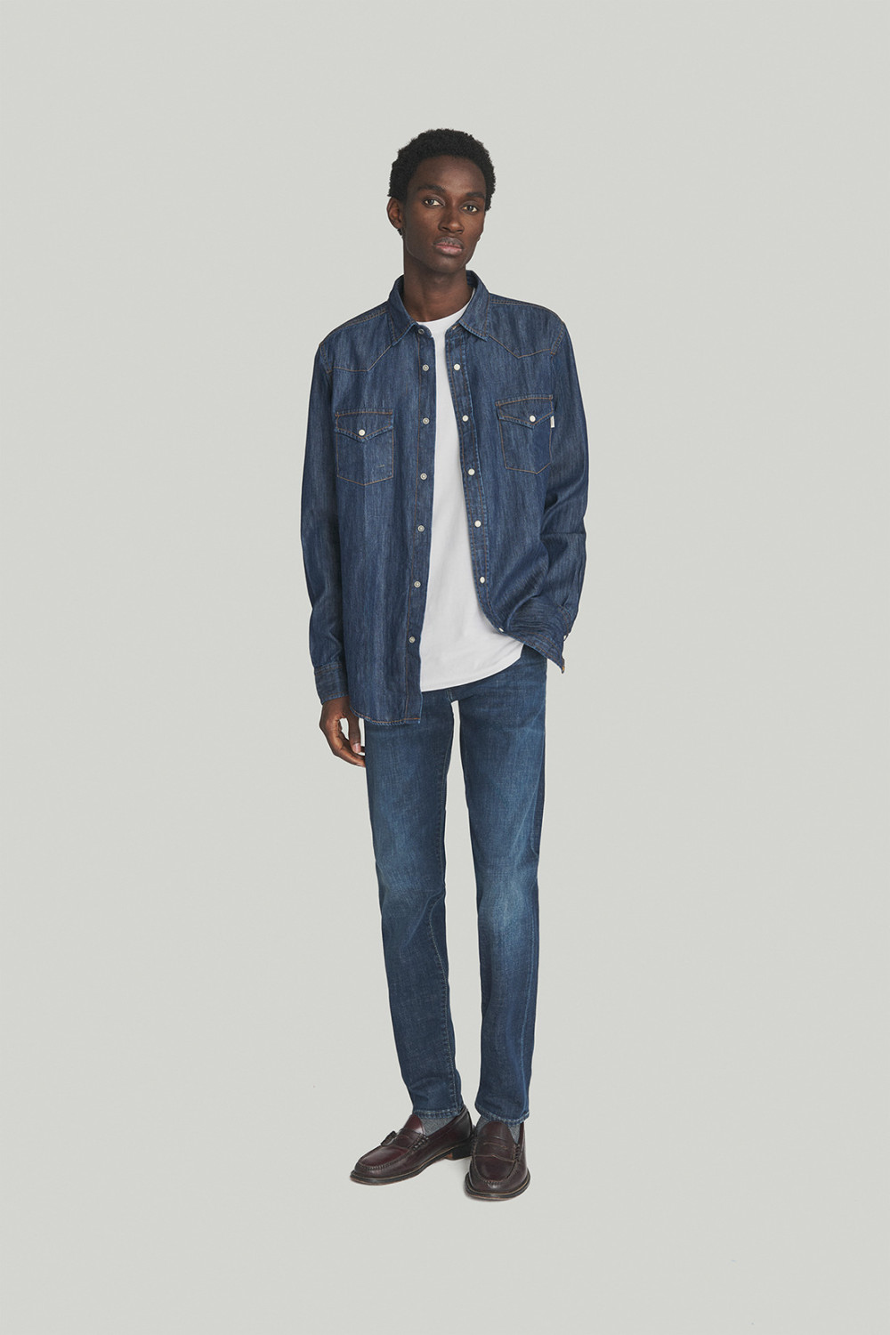 ROY ROGERS: NEW ELIAS JEANS IN HARLEM WASH DENIM