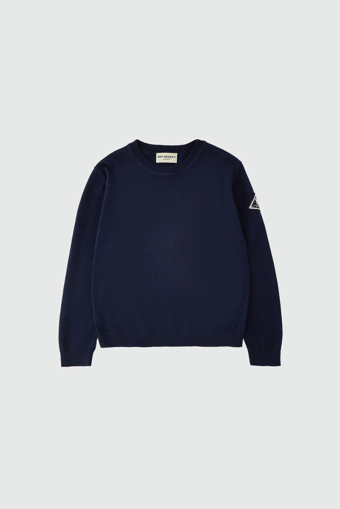 MAGLIA GIROCOLLO IN COTONE