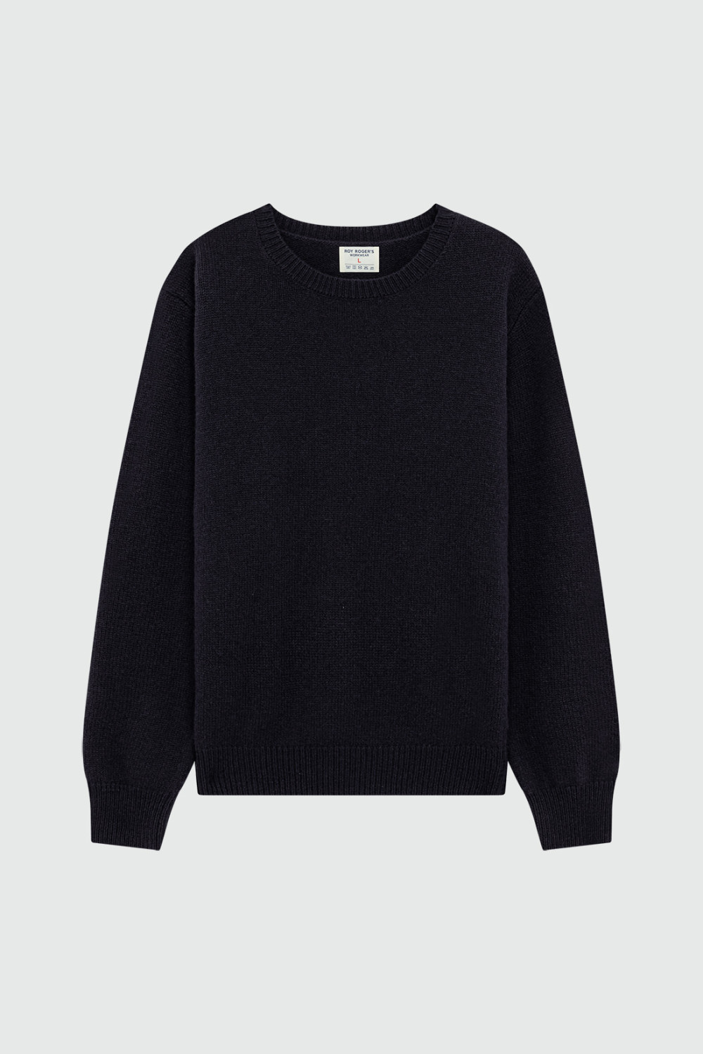 ROY ROGERS: UTILITY CREW NECK SWEATER IN MERINO WOOL
