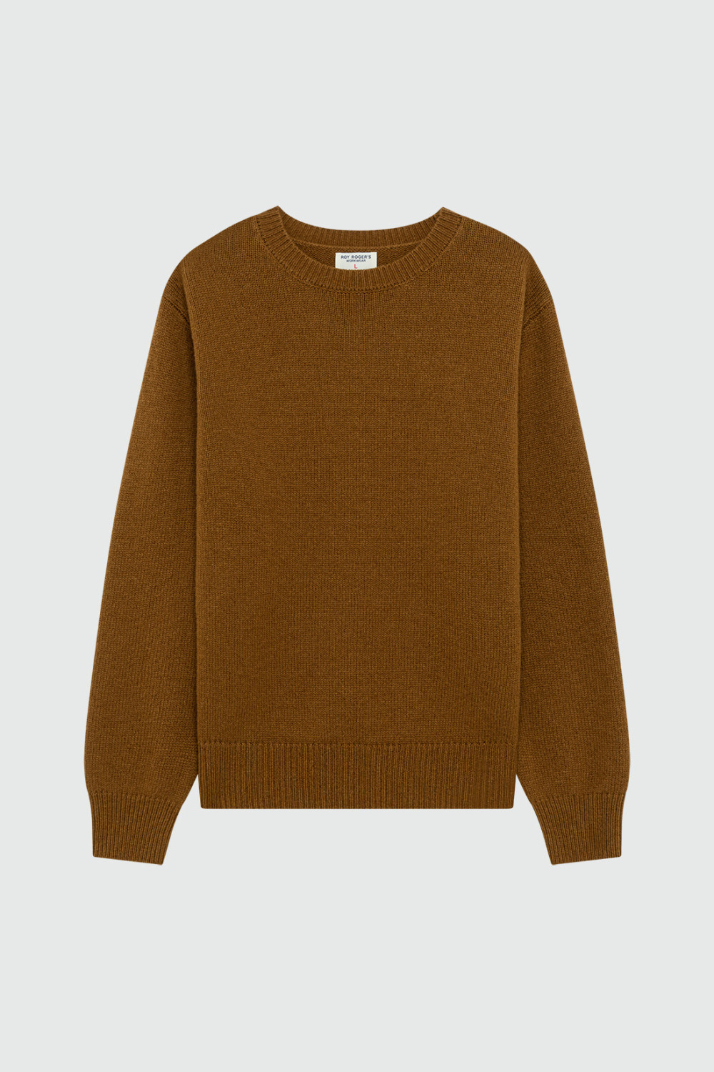 ROY ROGERS: UTILITY CREW NECK SWEATER IN MERINO WOOL