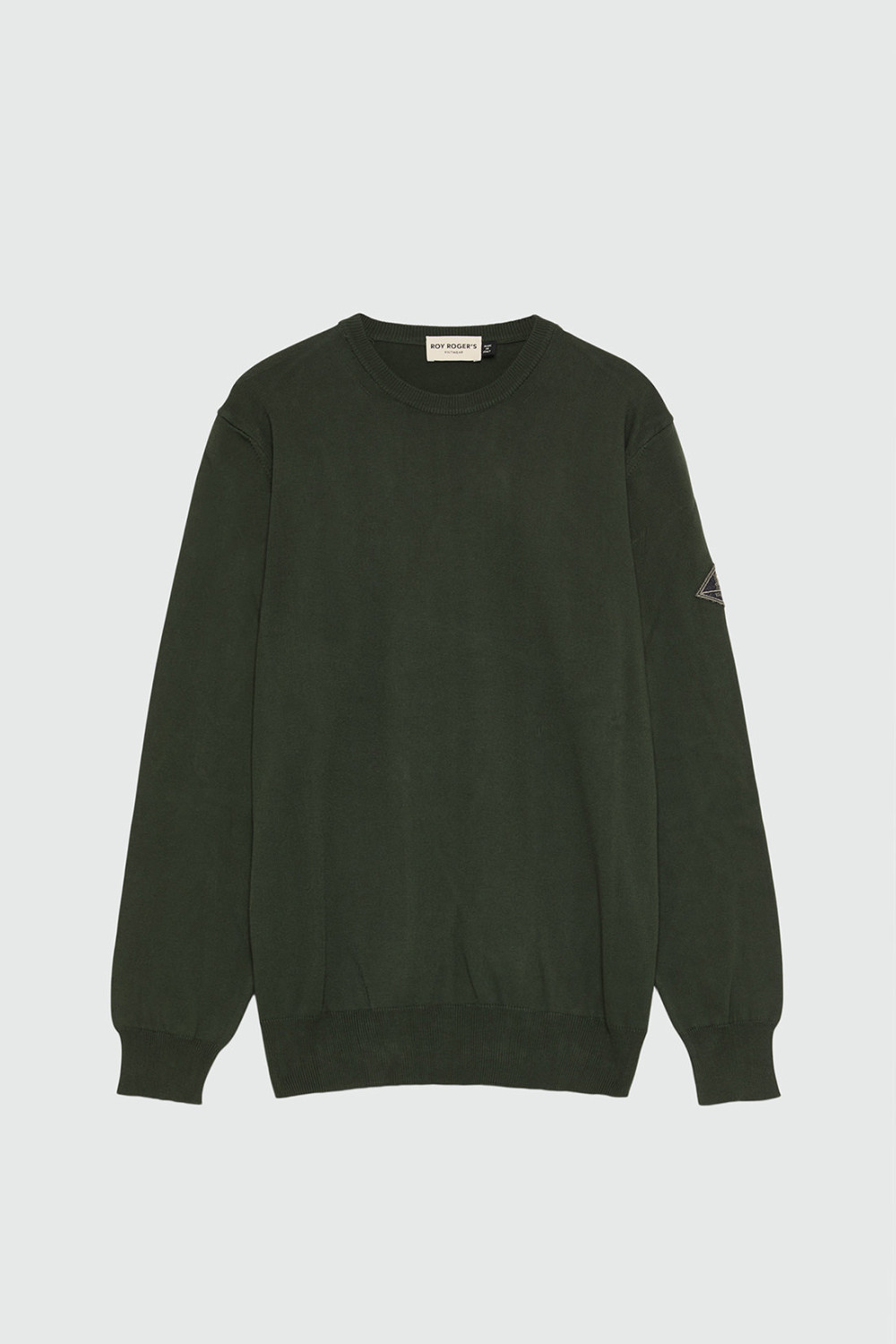 ROY ROGERS: MAGLIONE GIROCOLLO IN COTONE FINEZZA 12