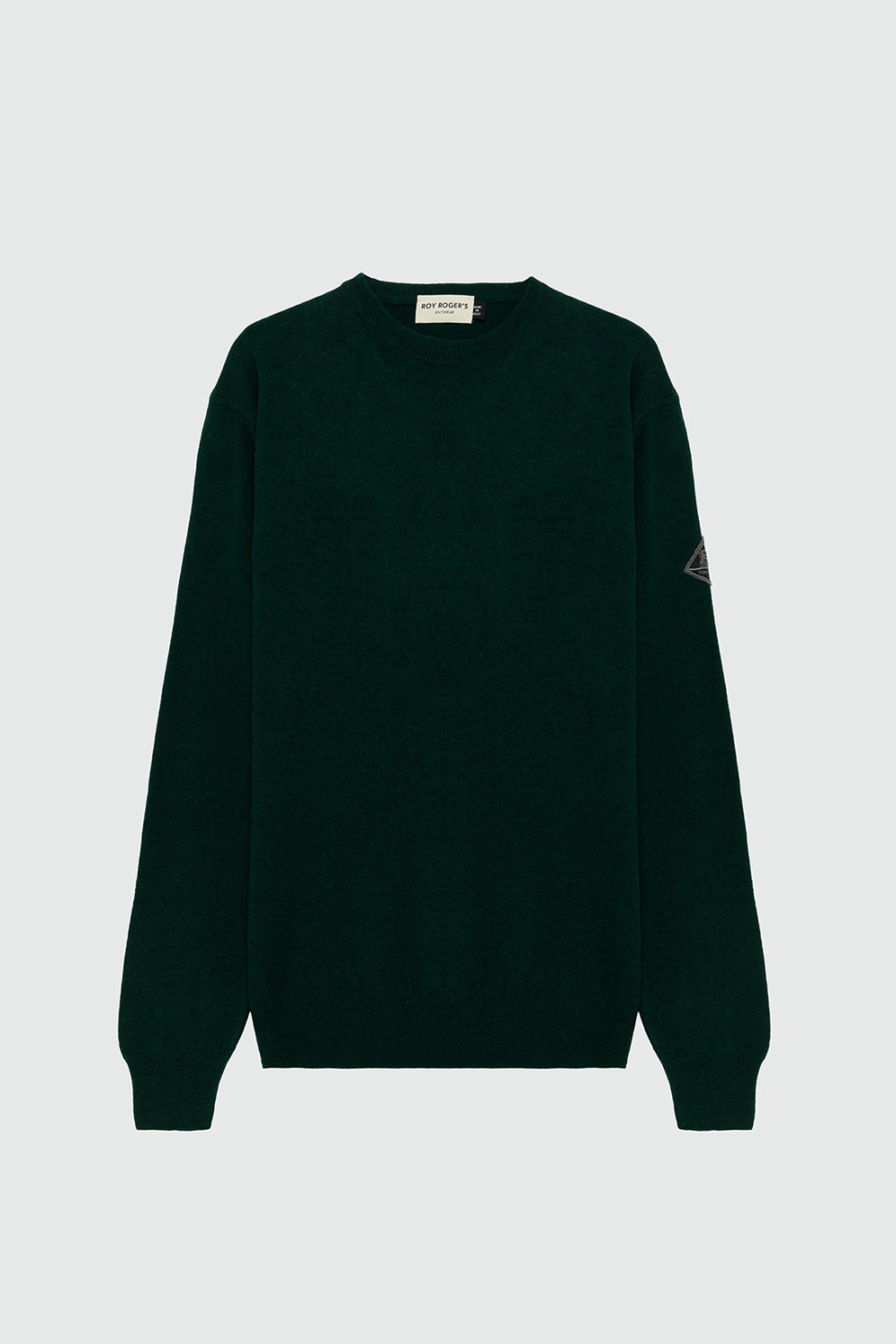 ROY ROGERS: MAGLIONE GIROCOLLO IN LANA E CASHMERE FINEZZA 12