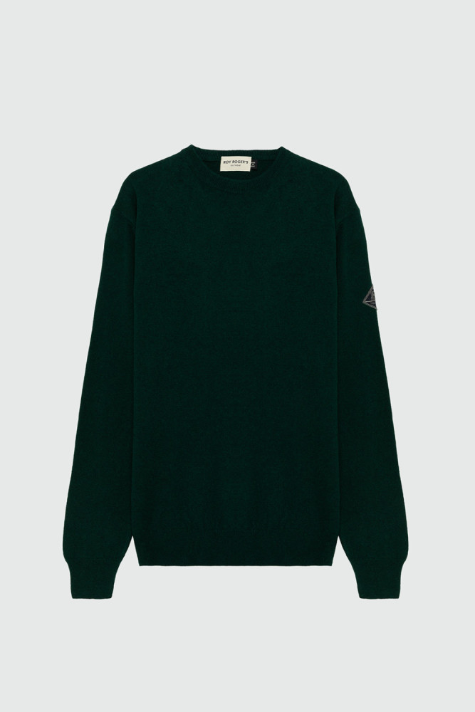 MAGLIONE GIROCOLLO IN LANA E CASHMERE FINEZZA 12