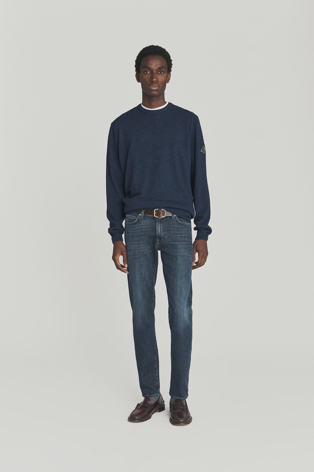 ROY ROGERS: MAGLIONE GIROCOLLO IN LANA E CASHMERE FINEZZA 12