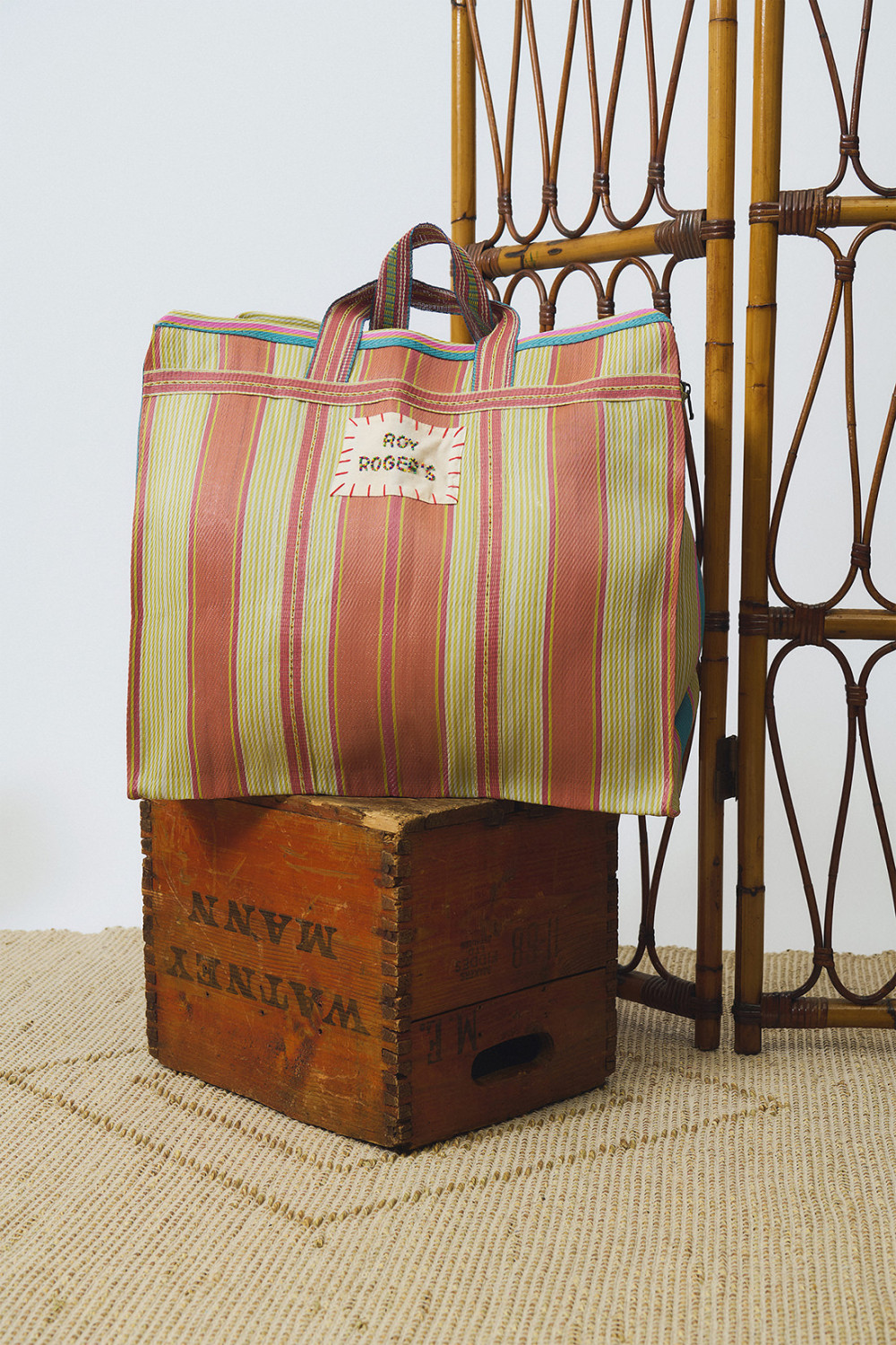 ROY ROGERS: OLD GLORY - MARKET BAG IN NYLON